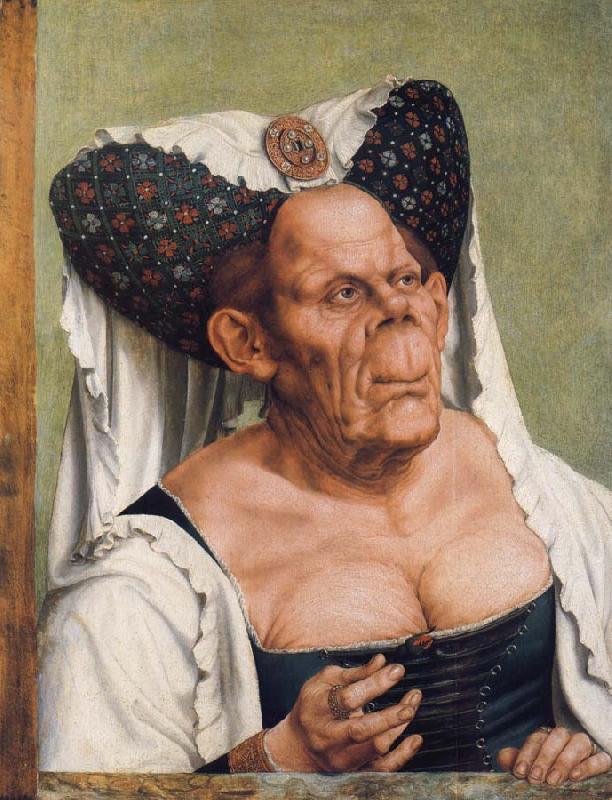 Quentin Massys Portrait of a Grotesque Old Woman oil painting image